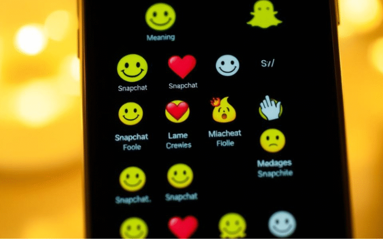 Snapchat emoji meaning